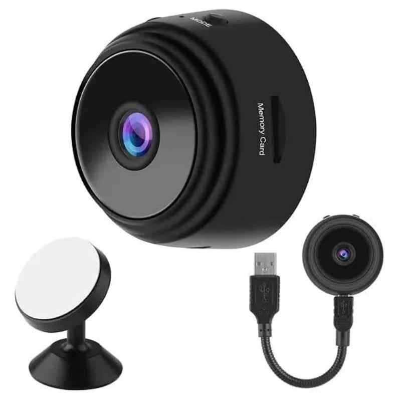 Mini Câmera Inteligente Wi-Fi HD 1080p A9