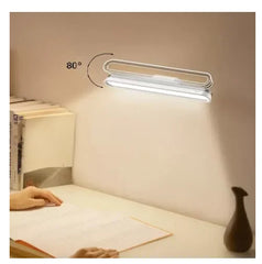 Exemplo de uso da luminária em superfície de trabalho