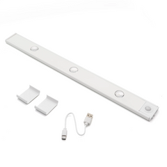 Luminária LED Recarregável e Sensor de Movimento - Instalação Fácil, Design Moderno e Elegante