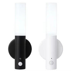 Detalhe da base magnética e cabo USB da luminária