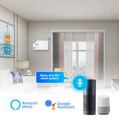Kit Alarme Residencial KERUI WiFi GSM Tuya sem fio