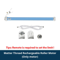 Motor de Persiana Zemismart Matter Thread com HomeKit e Google Home