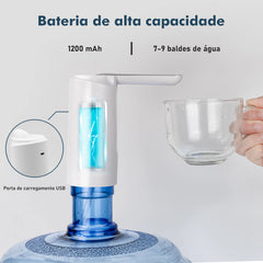 Dispensador/Bomba de Água Elétrico Portátil Brasil