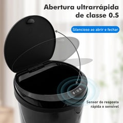 COIBEU lixeira inteligente detalhes do mecanismo de abertura