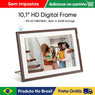 Porta-Retrato Digital WiFi ARZOPA D10 com tela touch IPS e app Frameo