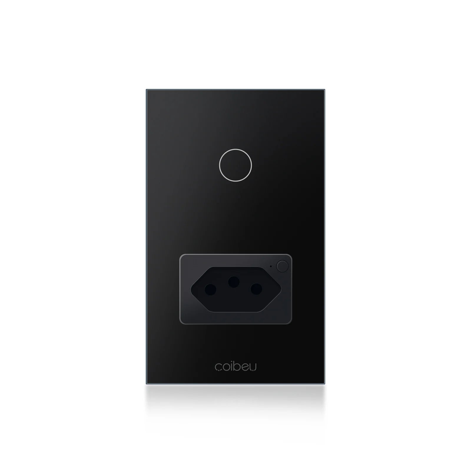 Interruptor Wi-Fi Touch com tomada integrada, Alexa e Google Home