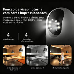App ICSee exibindo visão ao vivo da câmera COIBEU