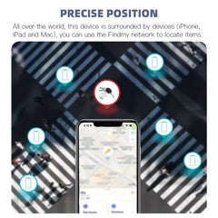 Interface do app Apple Find My mostrando localização em tempo real