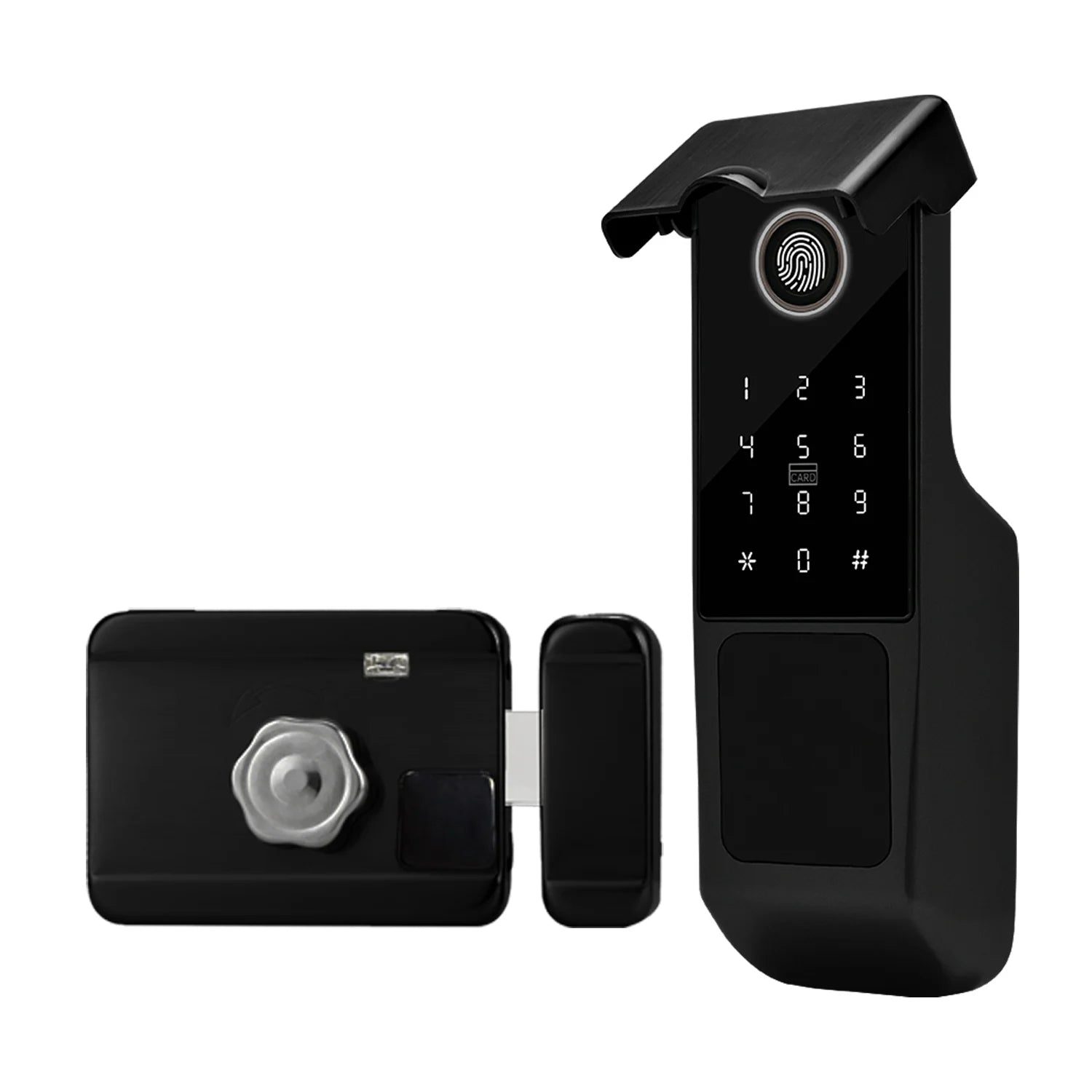 Fechadura Digital OSKOFTY WiFi Tuya com biometria, senha e campainha