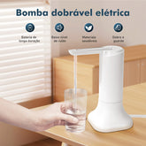 Dispensador/Bomba de Água Elétrico Portátil Brasil