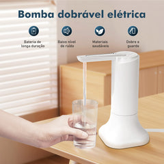 Dispensador/Bomba de Água Elétrico Portátil Brasil