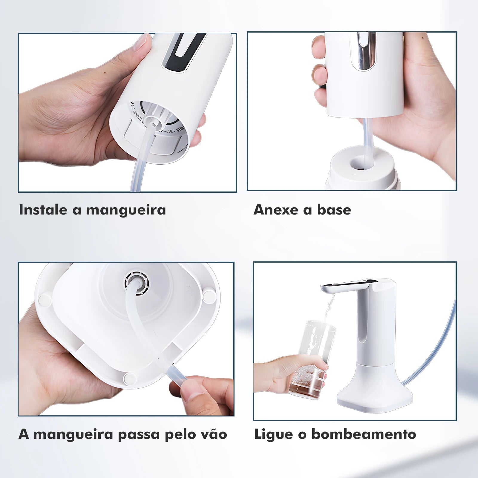 Dispensador de Água Elétrico Portátil para galão