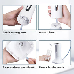 Dispensador de Água Elétrico Portátil para galão
