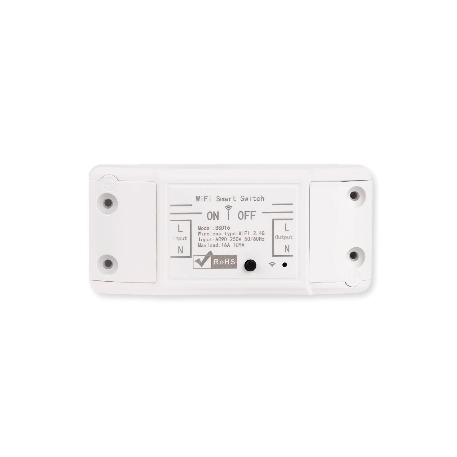 Interruptor inteligente WiFi COIBEU 16A 250V frontal