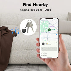 Rastreador Bluetooth Google Find My - Vista traseira