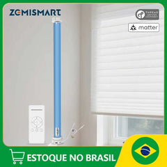 Motor de Persiana Zemismart Matter Thread com HomeKit e Google Home