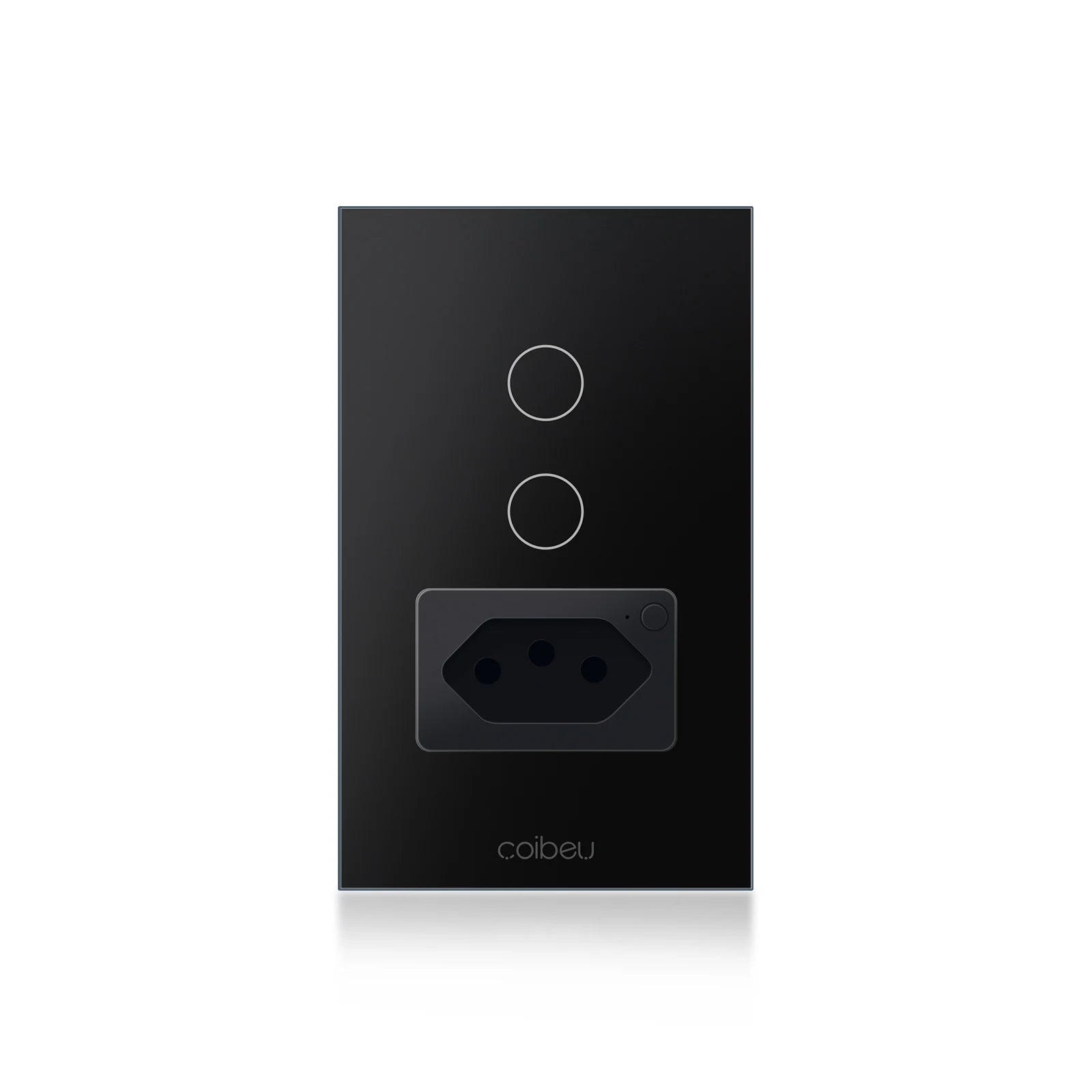 Interruptor Wi-Fi Touch com tomada integrada, Alexa e Google Home