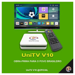 Android TV Box UNITV V10 2026 Wi-Fi 5GHz para Smart TV