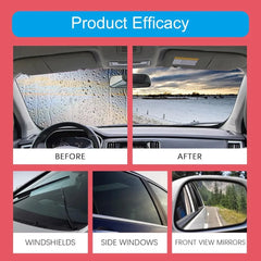 Impermeabilizante Hidrofóbico para Vidros de Carro com Aplicador Reutilizável
