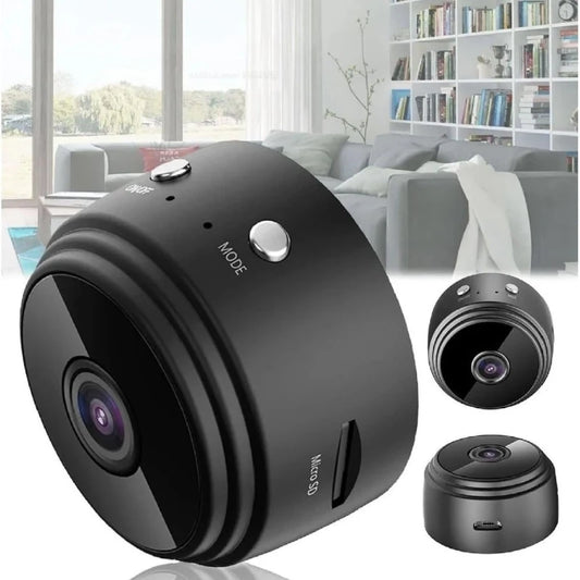 Mini Câmera Inteligente Wi-Fi HD 1080p A9