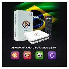 Android TV Box UNITV V10 2026 Wi-Fi 5GHz para Smart TV