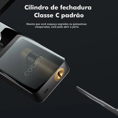 Fechadura Digital Inteligente com biometria, senha e app Tuya
