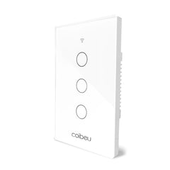 Interruptor Wi-Fi Touch sem fio neutro, Alexa e Google Home