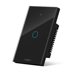 Interruptor Wi-Fi Touch com fio neutro, Alexa e Google Home