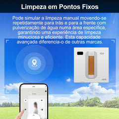 Demonstração dos 4 modos de limpeza inteligentes