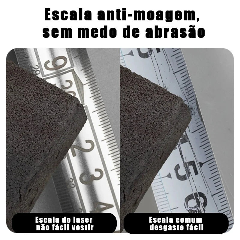 Trena compacta guardada em tamanho reduzido
