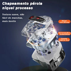 Corpo reforçado em plástico ABS da trena métrica