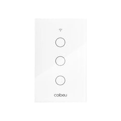 Interruptor Wi-Fi Touch com tomada integrada, Alexa e Google Home