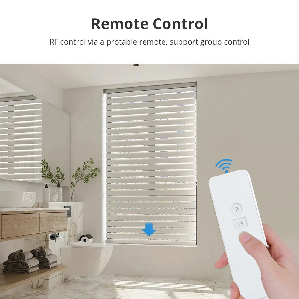 Motor Elétrico para Persiana Zemismart Zigbee com bateria, Alexa e Google Home