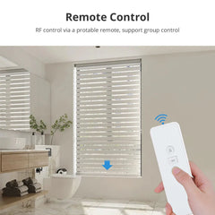 Motor Elétrico para Persiana Zemismart Zigbee com bateria, Alexa e Google Home