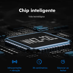 Lixeira sensor infravermelho COIBEU capacidade 12 litros