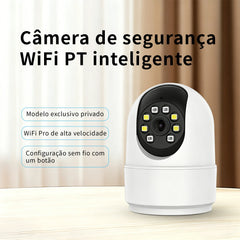 Câmera de segurança COIBEU PT Wi-Fi 360° vista frontal