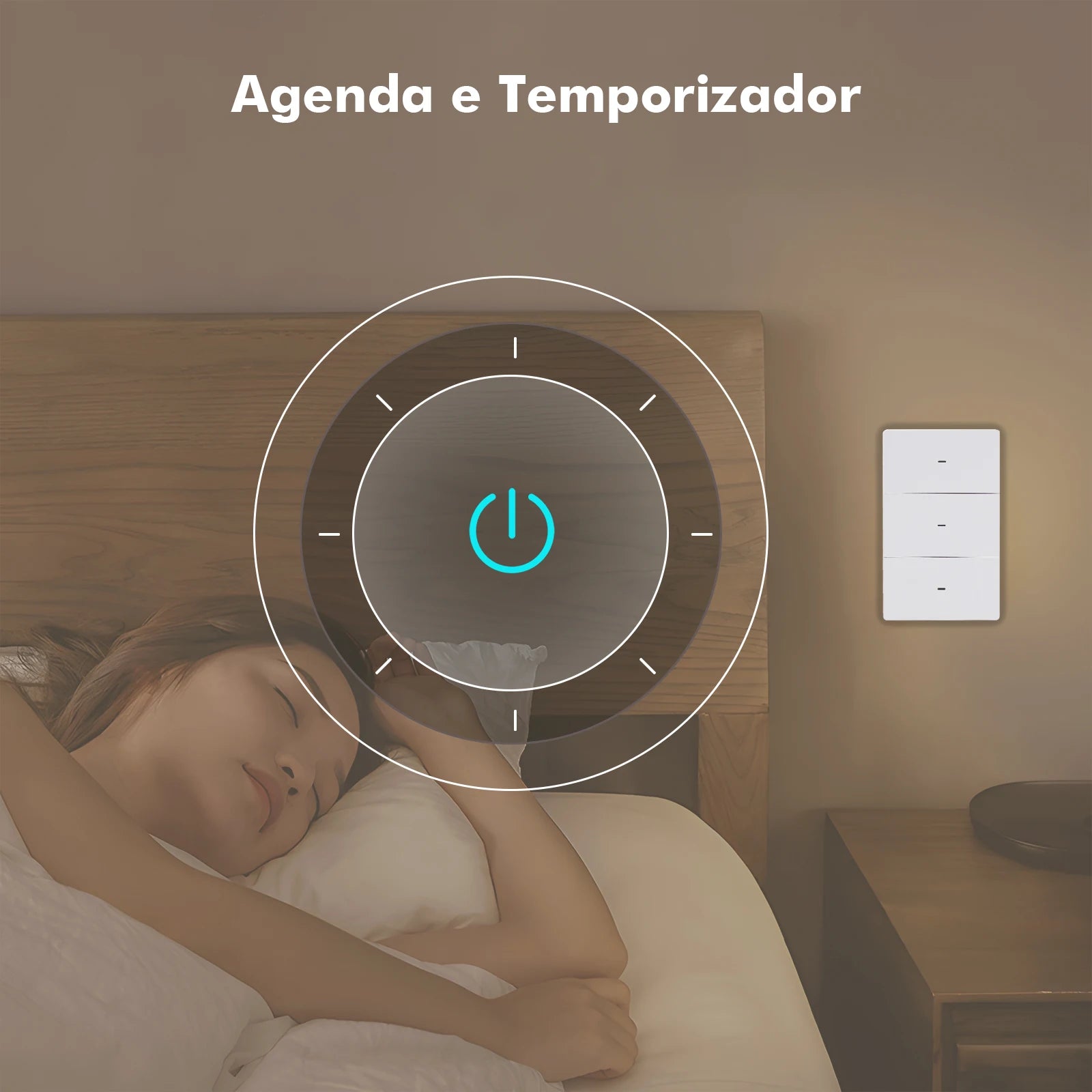Controle remoto via app Tuya Smart Life