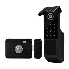 Fechadura Digital OSKOFTY WiFi Tuya com biometria, senha e campainha