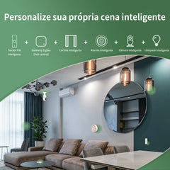 Sensor de Presença PIR COIBEU Zigbee Tuya Smart Life