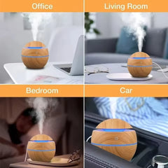 Difusor em uso emitindo vapor aromático