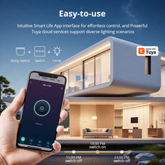 Módulo Relé Inteligente WiFi Zemismart 16A com monitor de energia Tuya