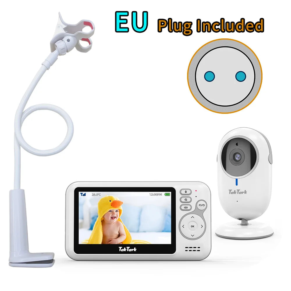 Zoom digital 3x para detalhe do bebê dormindo