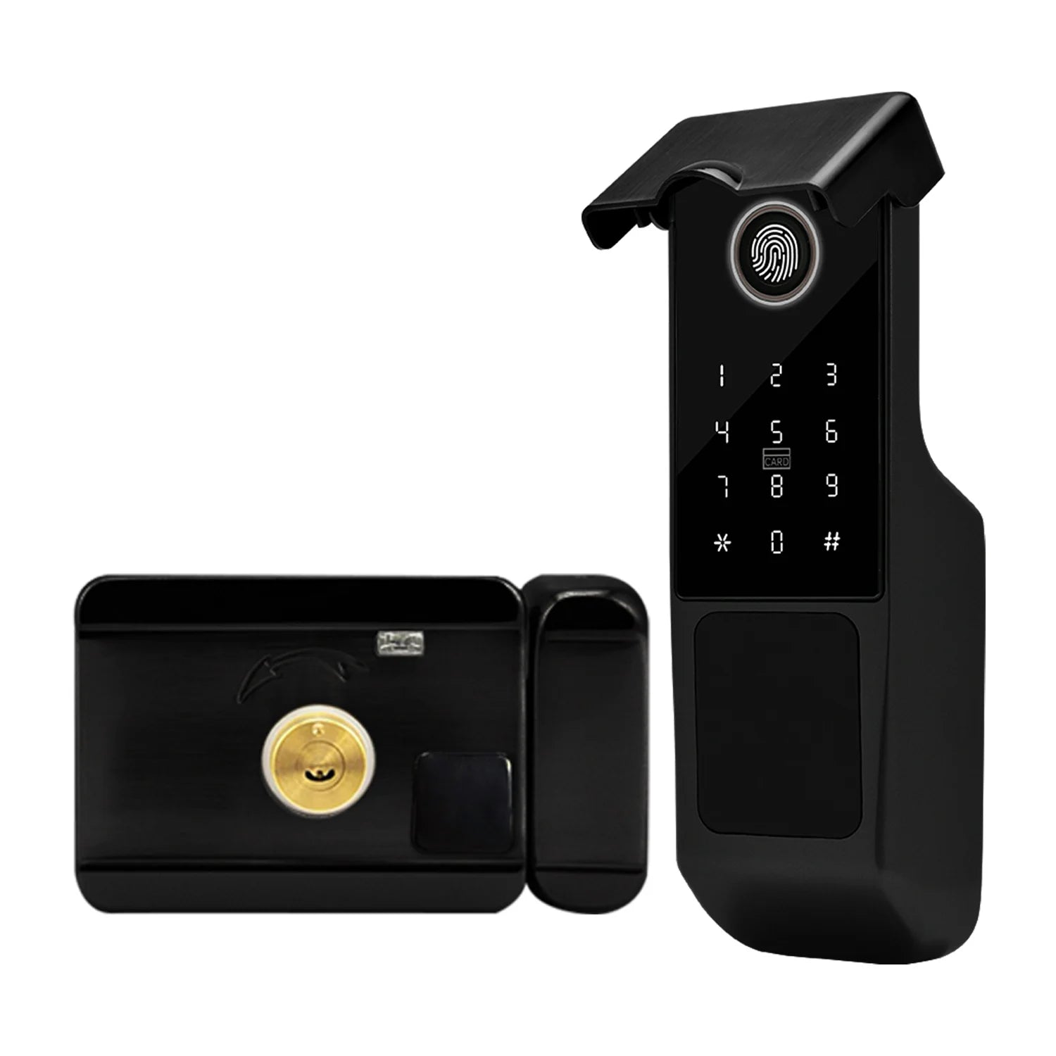 Fechadura Digital OSKOFTY WiFi Tuya com biometria, senha e campainha