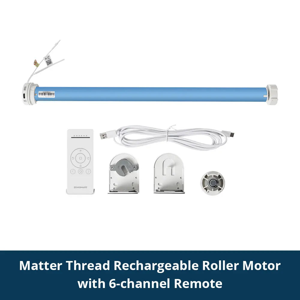 Motor de Persiana Zemismart Matter Thread com HomeKit e Google Home