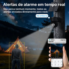 App ICSee com notificações de alerta em tempo real PIR
