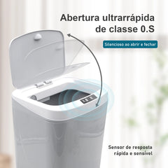 Lixeira Inteligente com sensor 3D e abertura automática