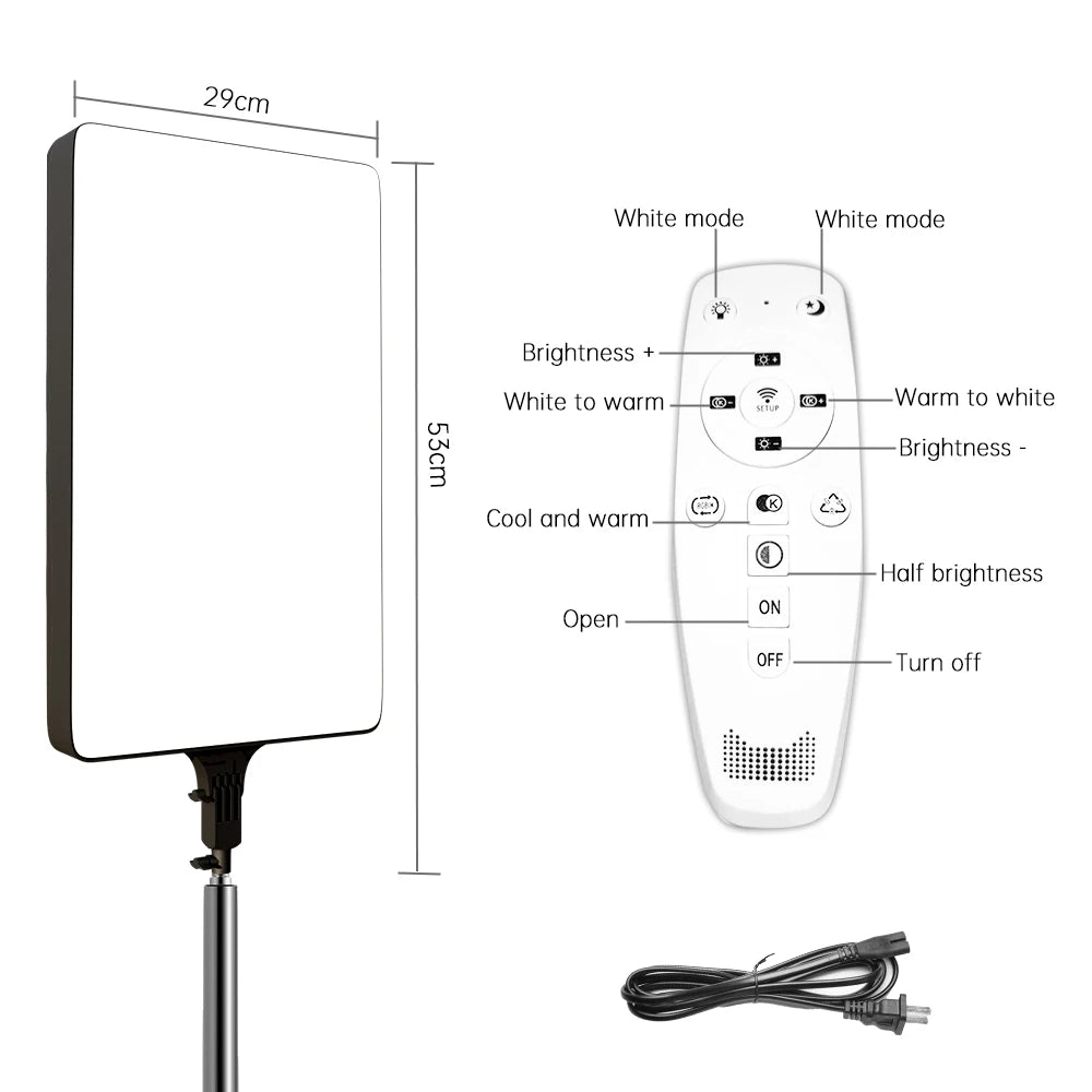 Painel LED 90W 24" vista frontal