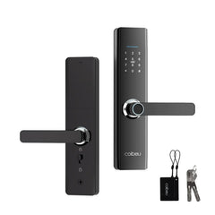 Fechadura Digital Inteligente com biometria, senha e app Tuya
