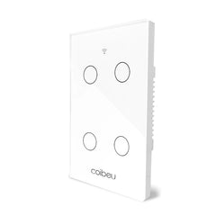 Interruptor Wi-Fi Touch com fio neutro, Alexa e Google Home
