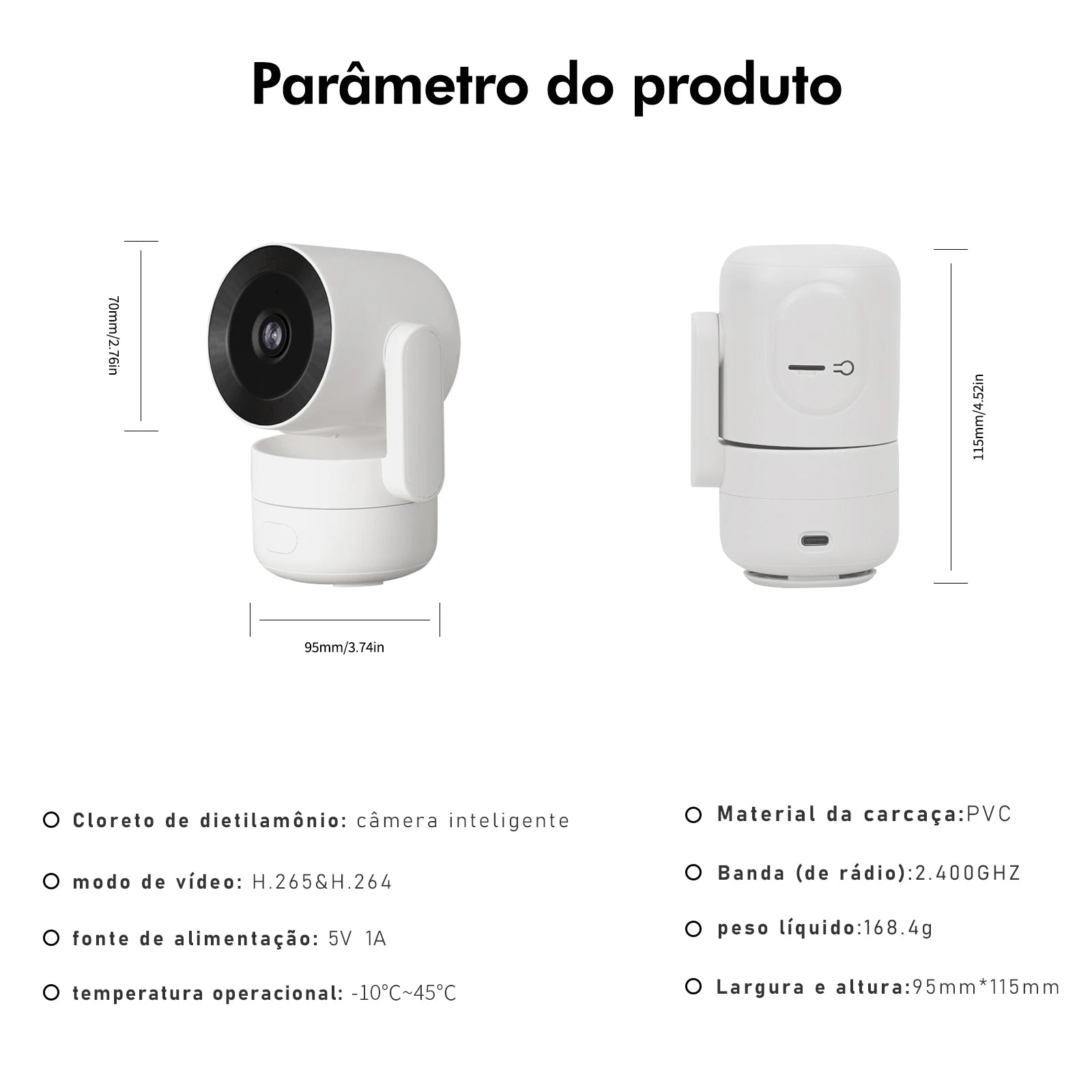 Visão noturna infravermelha ativada em ambiente escuro